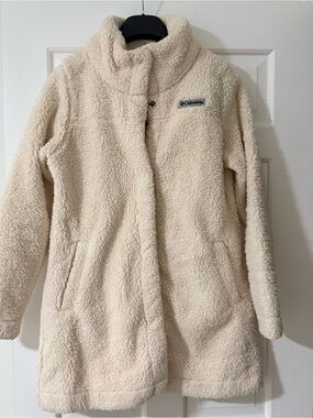 Columbia Ivory Sherpa Fleece Jacket